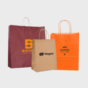 Bolsas de papel kraft lisas