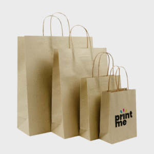 Bolsas ecológicas de papel de hierba