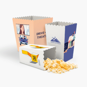 Caja para palomitas