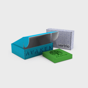 Caja para envíos con solapa