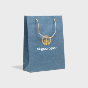 Bolsa de Regalo de Papel Reciclado Leaf It y Denim
